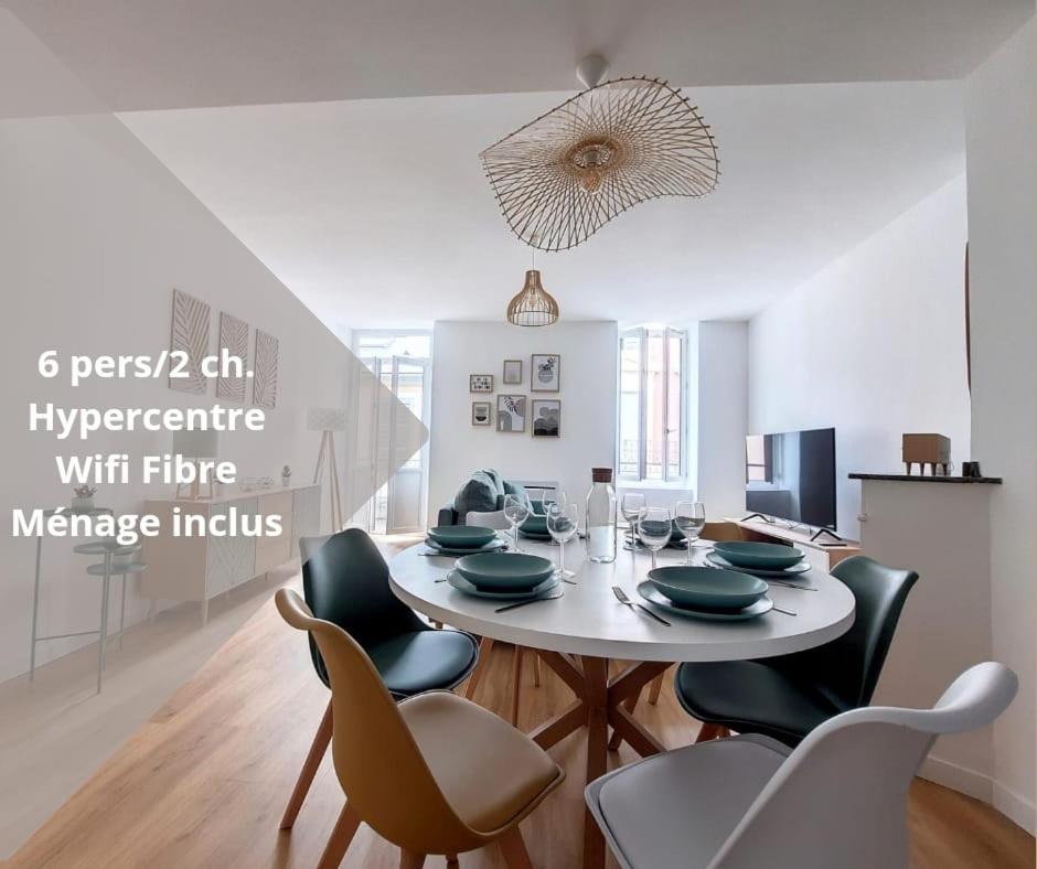 Le Nordique - 2 Chambres - Fibre Wifi - Netflix - Menage Inclus Tarbes Exterior photo